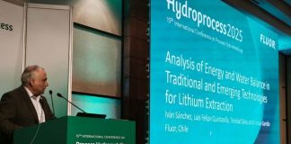 Estudio de Fluor Chile analiza balance hídrico y energético en tecnologías de extracción del litio