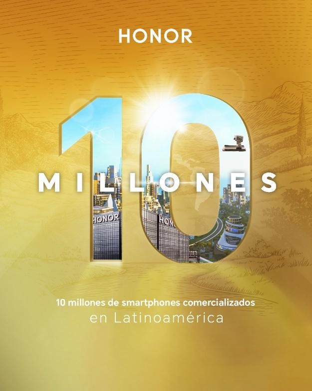 HONOR alcanza los 10 millones de smartphones comercializados en América Latina y anuncia sus primeros lanzamientos para 2026 HONOR alcanza los 10 millones de smartphones comercializados en América Latina y anuncia sus primeros lanzamientos para 2026