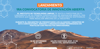 ITL lanzará su primera convocatoria de innovación abierta para impulsar soluciones sustentables en minería y energía