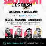 SEO Night Santiago 2025: Reunirá a líderes del SEO y el posicionamiento orgánico