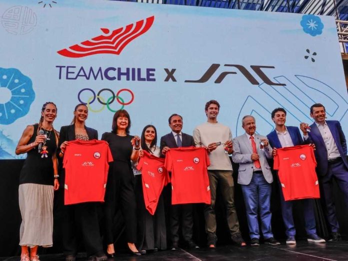 Team Chile ahora tiene su propia camioneta edición olímpica rumbo a Los Ángeles 2028