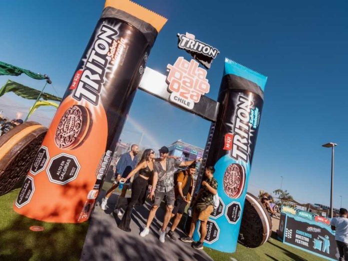 Triton y Kit Kat serán parte de Lollapalooza por los próximos tres años