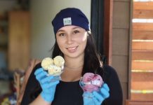 Un emprendimiento que florece en la cordillera La heladería artesanal que sorprende con helados de maqui, castaña y menta silvestre
