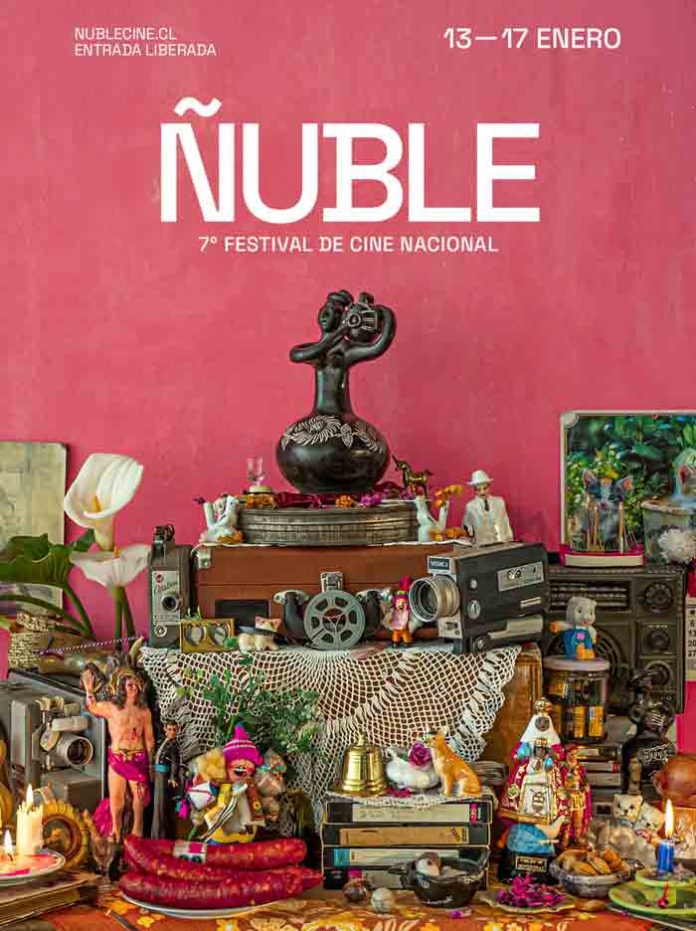 ¡VUELVE LA FIESTA DEL CINE CHILENO! ÑUBLE CINE ANUNCIA FECHA E IMAGEN OFICIAL DE SU 7° EDICIÓN, QUE SE LLEVARÁ A CABO DEL 13 AL 17 DE ENERO ¡VUELVE LA FIESTA DEL CINE CHILENO! ÑUBLE CINE ANUNCIA FECHA E IMAGEN OFICIAL DE SU 7° EDICIÓN, QUE SE LLEVARÁ A CABO DEL 13 AL 17 DE ENERO