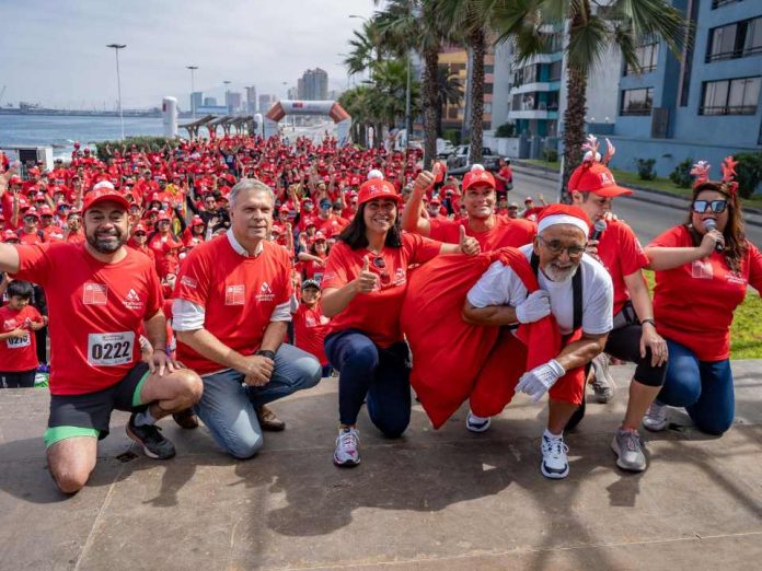Antofagasta Minerals invita a masiva Corrida Navideña 2025 