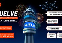 Celebración 2026 ¡No más espera! Después de 7 años vuelve el Año Nuevo a la Torre Entel