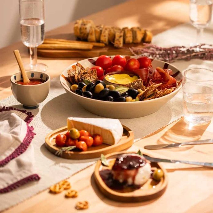 Ideas que inspiran la mesa para celebrar año nuevo