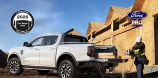 La Ford Ranger híbrida enchufable ha sido elegida como la camioneta pickup internacional de 2026 (1)