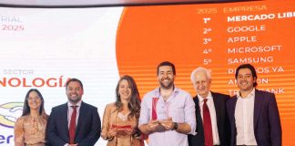 Mercado Libre es reconocida como la empresa con mejor reputación corporativa de Chile por tercer año consecutivo