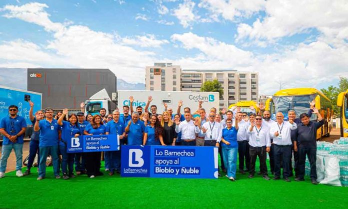 Municipalidad de Lo Barnechea envía más de 3 toneladas de ayuda a damnificados por mega incendio en Biobío y Ñuble Municipalidad de Lo Barnechea envía más de 3 toneladas de ayuda a damnificados por mega incendio en Biobío y Ñuble