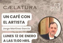 Sala Gasco Arte contemporáneo invita a un café y conversación con el reconocido grabador Jorge Martínez