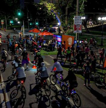 30 Mil personas se espera que participen de la séptima ciclorecreovía nocturna en Ñuñoa 30 Mil personas se espera que participen de la séptima ciclorecreovía nocturna en Ñuñoa
