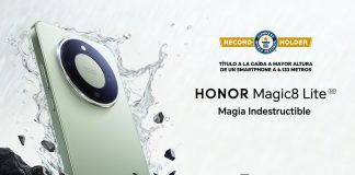 HONOR Magic8 Lite “rompe” un Récord Guiness por la caída más alta de un smartphone