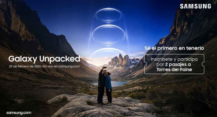 Inscríbete, participa en el Galaxy Unpacked 2026 y sé el ganador de un viaje a Puerto Natales