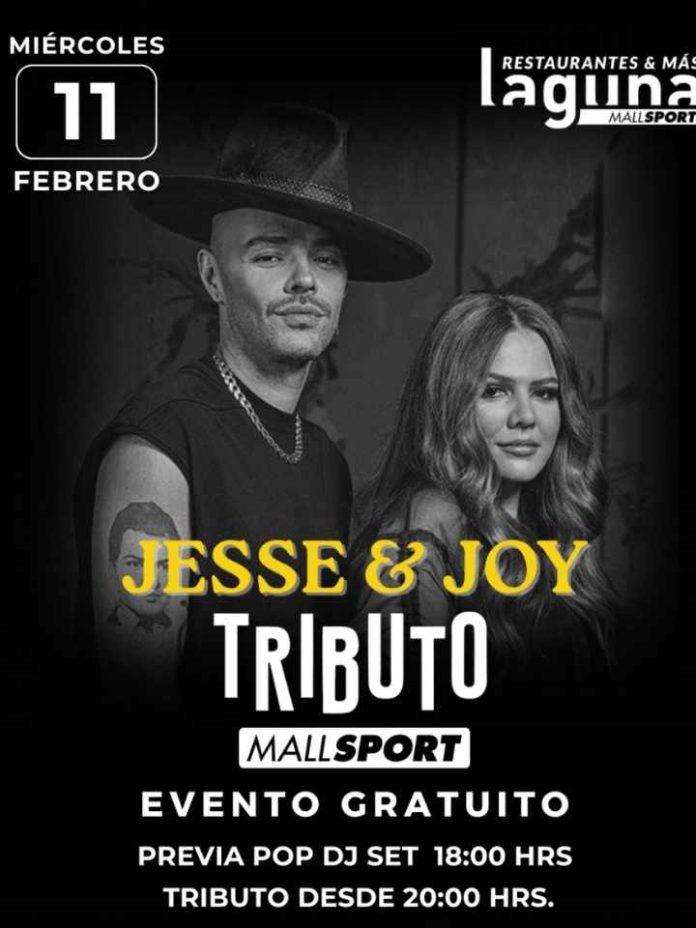 La Laguna de Mall Sport se llena de canciones y romance con un tributo a Jesse & Joy