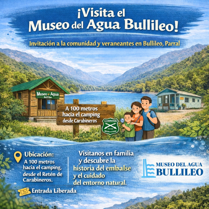 Museo del agua Bullileo abre sus puertas al público todos los fines de semana del verano Museo del agua Bullileo abre sus puertas al público todos los fines de semana del verano