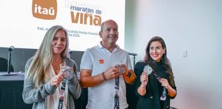 A solo días del Medio Maratón de Viña Itaú y Prokart develan las medallas de la carrera en la ciudad jardín