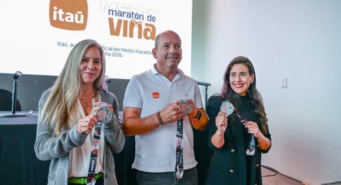 A solo días del Medio Maratón de Viña Itaú y Prokart develan las medallas de la carrera en la ciudad jardín
