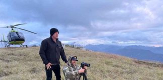 Charlie Clark continúa rodaje de documental sobre OVNIS en Región de Magallanes