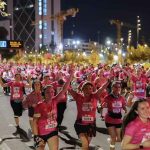 Histórico: más de 5 mil mujeres corrieron en la tercera versión de Women’s Night Out y tiñeron de fucsia las calles de Providencia