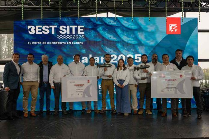 SALMOFOOD premia centros de cultivo líderes en eficiencia y productividad en Best Sites 2025