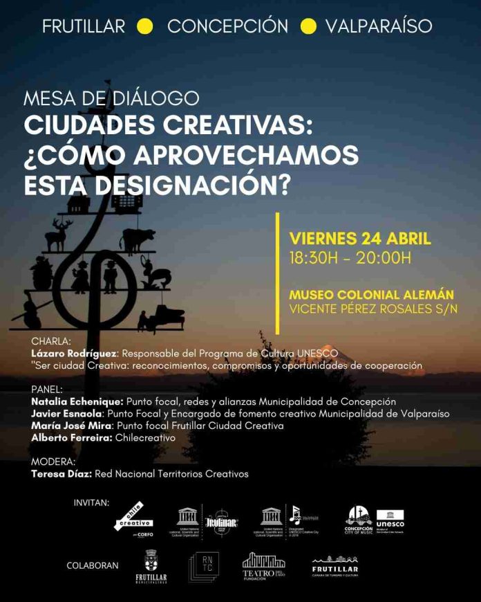2º Encuentro de Ciudades Creativas de UNESCO en la Música Chilenas en Frutillar y lanzamiento del Plan Base de Economía Nocturna