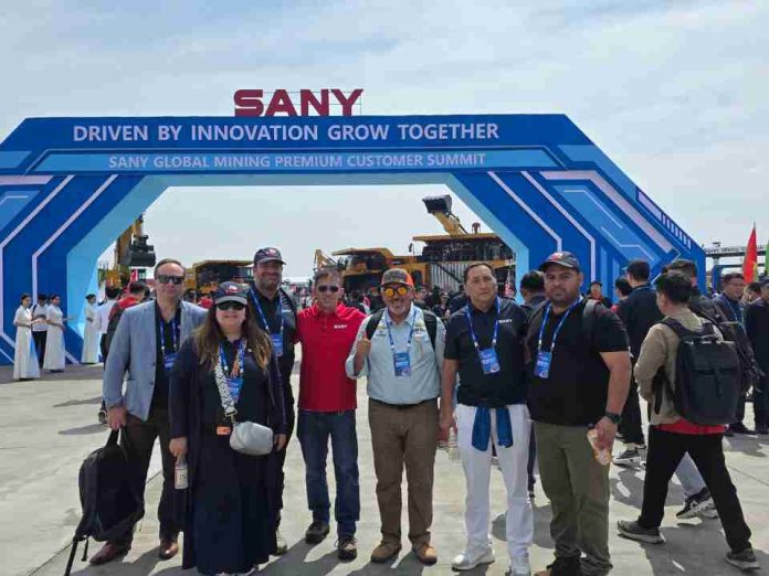 Andes Maq participa en la Cumbre Global de Minería SANY 2026 junto a clientes estratégicos chilenos