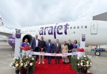 Arajet recibe de Boeing avión número 15 en Seattle bautizado “Isla Catalina”