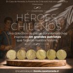 Casa de Moneda presenta nueva colección de “Héroes Patrios” con personajes emblemáticos de la historia de Chile