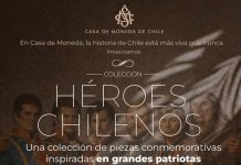 Casa de Moneda presenta nueva colección de “Héroes Patrios” con personajes emblemáticos de la historia de Chile