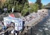 Más de mil personas vibraron en el Río Mapocho en masiva corrida ciudadana que rememoró los 16 años del saneamiento del histórico cauce