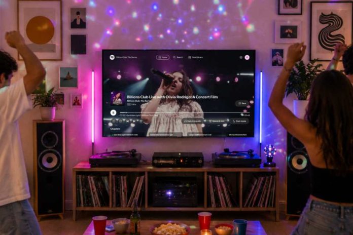 Spotify llega a la TV Playlists y podcast podrán escucharse en los televisores Hisense