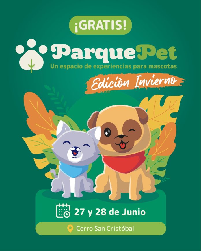 Vacaciones con mascotas Cerro San Cristóbal recibe una nueva edición invernal de ParquePet