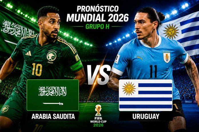 Pronóstico Arabia Saudita vs Uruguay Mundial 2026 Grupo H Miami