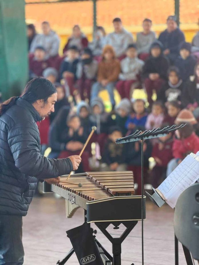 Con tres presentaciones en colegios de la región, Teatro Regional del Maule cerró la temporada de “Recreos Musicales”