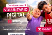 Fundación Nuestros Hijos busca reunir a 1.000 voluntarios digitales para apoyar a niños, niñas y adolescentes con cáncer en todo Chile Fundación Nuestros Hijos busca reunir a 1.000 voluntarios digitales para apoyar a niños, niñas y adolescentes con cáncer en todo Chile