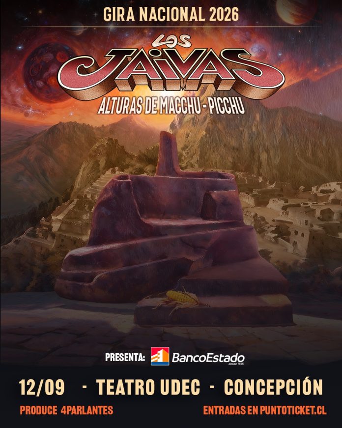 Los Jaivas llegan a Concepción para presentar en vivo la histórica obra “Alturas de Macchu Picchu”