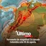 Terremoto en Colombia magnitud 7.4: heridos y graves daños en Chocó, Manizales y Cali
