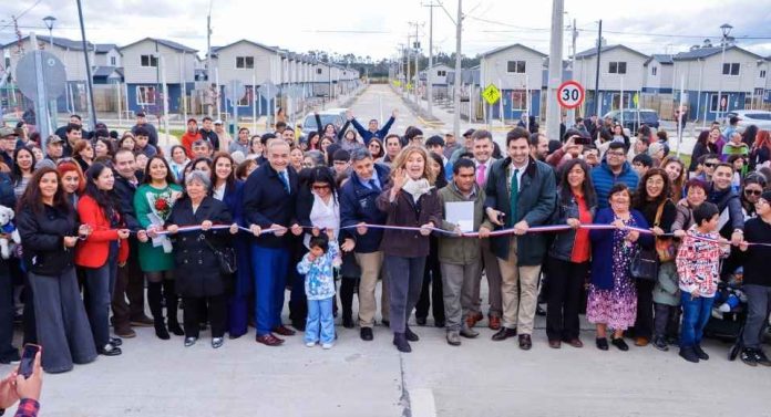 Junto al Minvu 237 familias inauguran la nueva Villa Esperanza de Puerto Octay