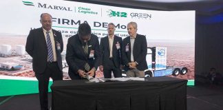 Marval Clean Logistics y H2 Green Mining acuerdan impulsar logística cero emisiones mediante hidrógeno verde para la industria minera, Hyvolution 2026