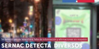 Sernac detecta diversos incumplimientos tras fiscalizar publicidad ubicada en la vía pública