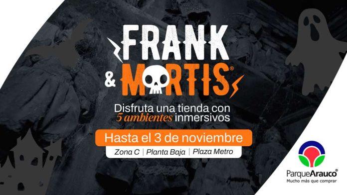 ¿Buscando el disfraz ideal para Halloween? Parque Arauco y Frank & Mortis presentan más de 420 m² dedicados al terror y la entretención