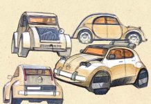 CITROËN 2 CV CONCEPT: Los dibujos que llevaron AL CONCEPT-CAR