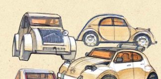CITROËN 2 CV CONCEPT: Los dibujos que llevaron AL CONCEPT-CAR