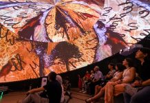 Catalina Rojas deslumbra en la undécima Art Week 2026 con una nueva dimensión del arte_ esculturas lumínicas y muralismo de luz inmersivo
