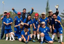 Deportistas con síndrome de Down de Cartagena van por una nueva corona regional en Futsal