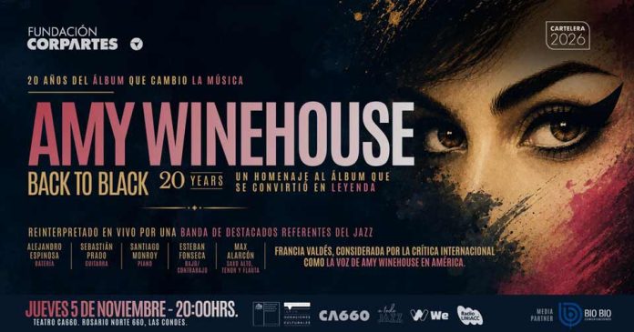 En Londres y Santiago: conmemoran los 20 años de Back to Black, el disco que convirtió a Amy Winehouse en un ícono mundial