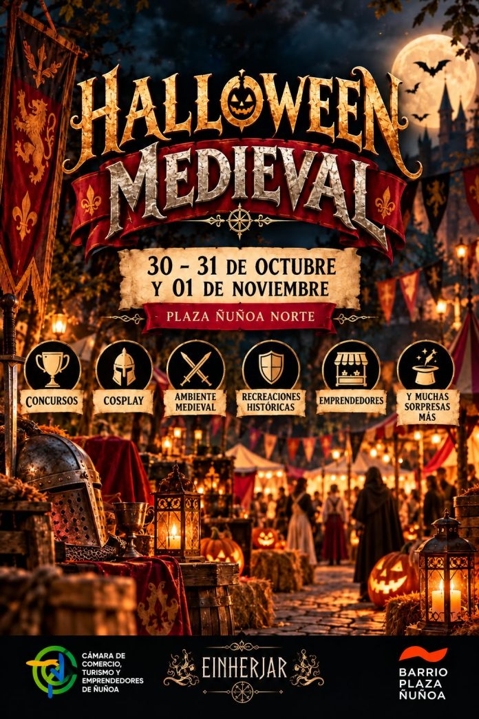 Plaza Ñuñoa se transforma en un mundo medieval para celebrar Halloween con tres días de actividades gratuitas Plaza Ñuñoa se transforma en un mundo medieval para celebrar Halloween con tres días de actividades gratuitas