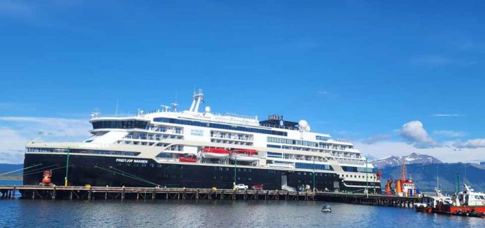Terminal Marítimo Patagonia Sur inicia temporada de cruceros con nuevo arribo del MS Fridtjof Nansen Terminal Marítimo Patagonia Sur inicia temporada de cruceros con nuevo arribo del MS Fridtjof Nansen